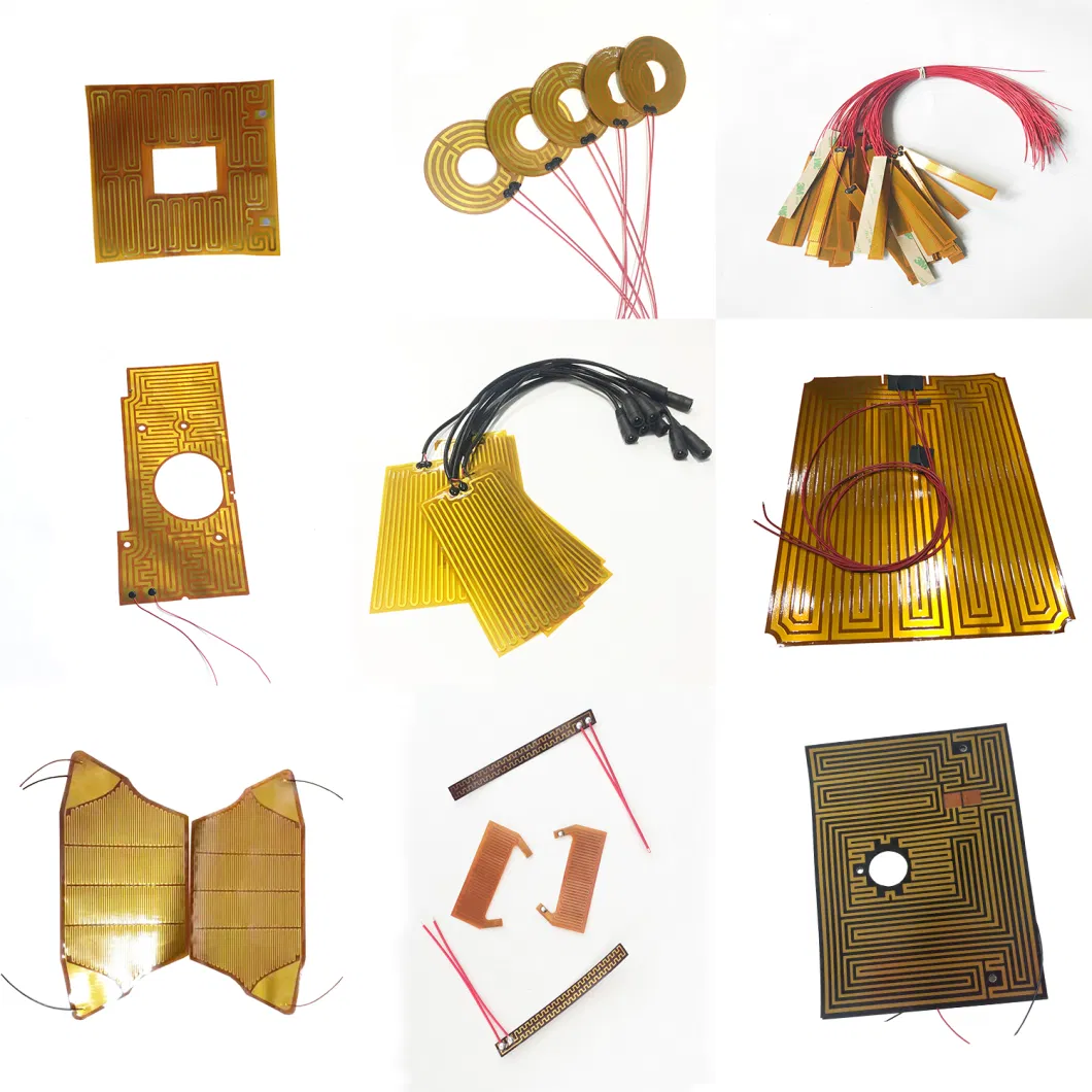 Kapton Polyimide Foil Film Heater for Aluminum Heating Plate