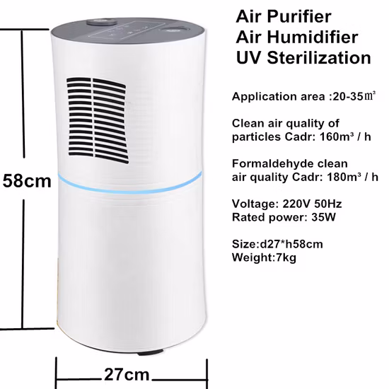 Multi Function China Room Electric Fan Office Ceramic Heater Humidifier